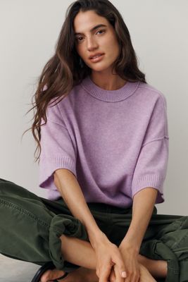 By Anthropologie Goldie 100% Cashmere Sweater