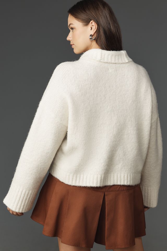 The Lennon Wide-Sleeve Turtleneck Sweater by Pilcro #5