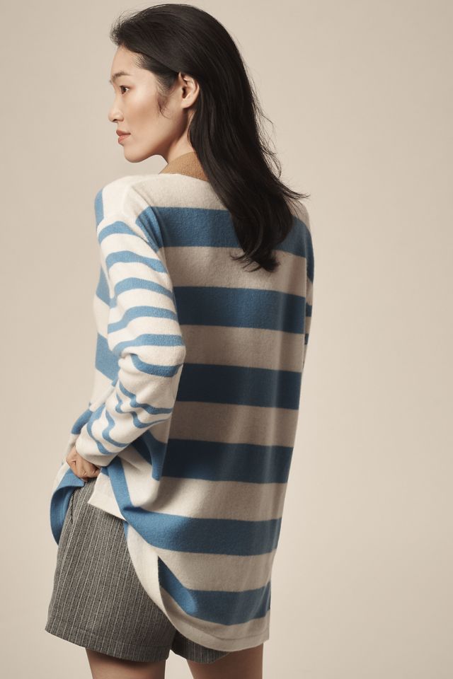 Maeve Cashmere Polo Sweater #2