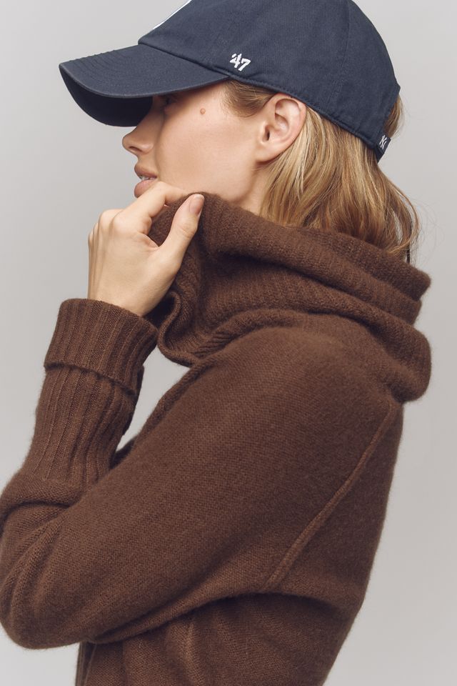 Pilcro Asymmetrical Button Cashmere Cardigan Sweater | Anthropologie