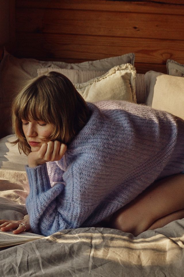The Blake Slouchy-Sleeve Crew-Neck Sweater by Pilcro #5
