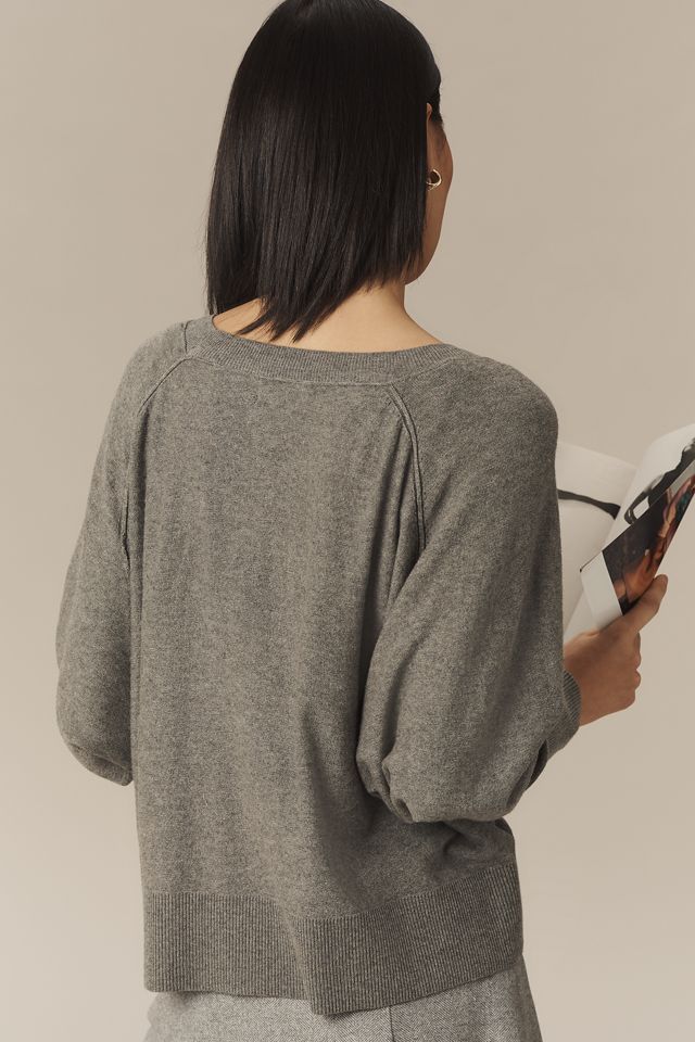 Pilcro Merino Wool Scoop-Neck Sweater #1