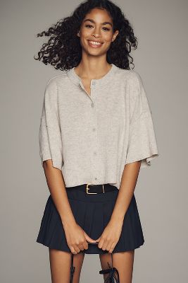 Le Pull Cachemire Goldie Col Rond: Édition Cardigan par taille: L - By Anthropologie - Modalova
