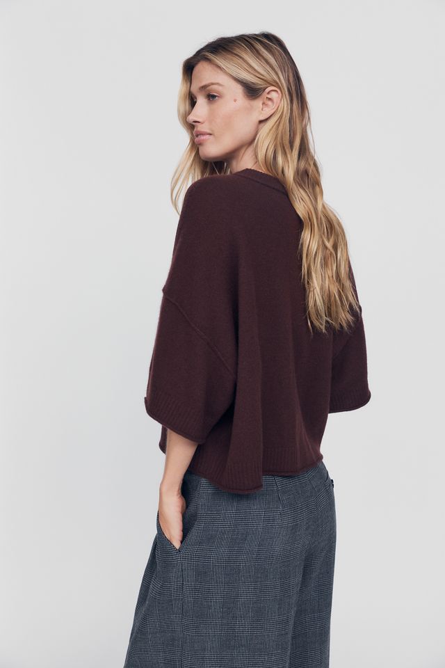 By Anthropologie Goldie 100% Cashmere Cardigan Sweater #1