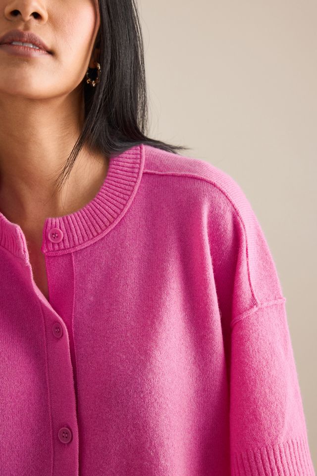 Le Pull en Cachemire à Col Ras du Cou Goldie: Édition Cardigan #4