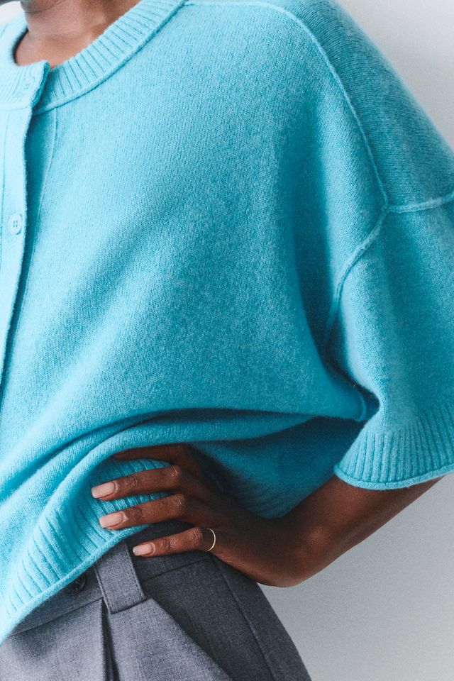 By Anthropologie Goldie 100% Cashmere Cardigan #3