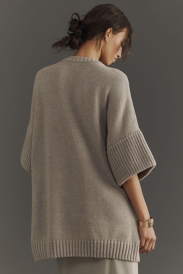 Pilcro Oversized Short-Sleeve Sweater Tunic #2