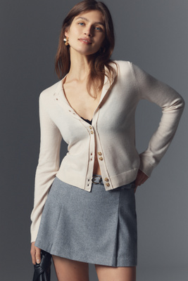Maeve Merino Wool Cardigan Sweater | Anthropologie