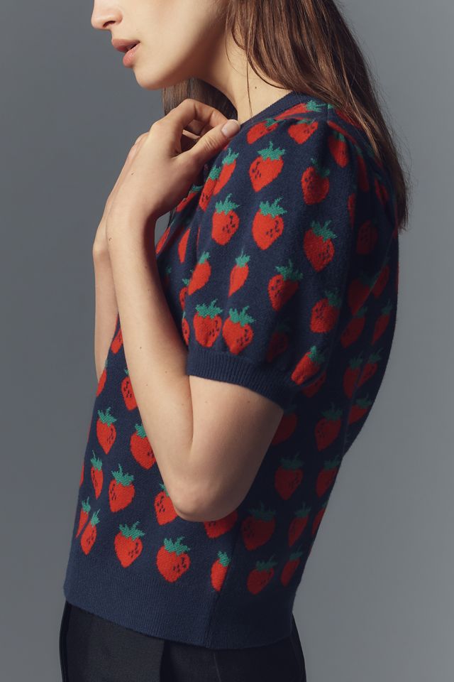 The Maxine Puff-Sleeve Sweater Tee #4