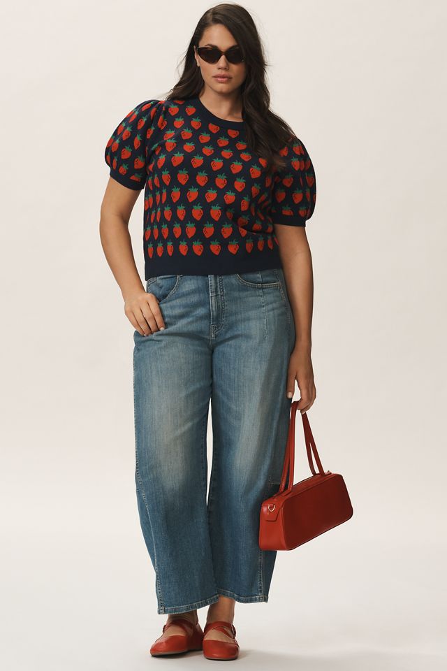 The Maxine Puff-Sleeve Sweater Tee #7