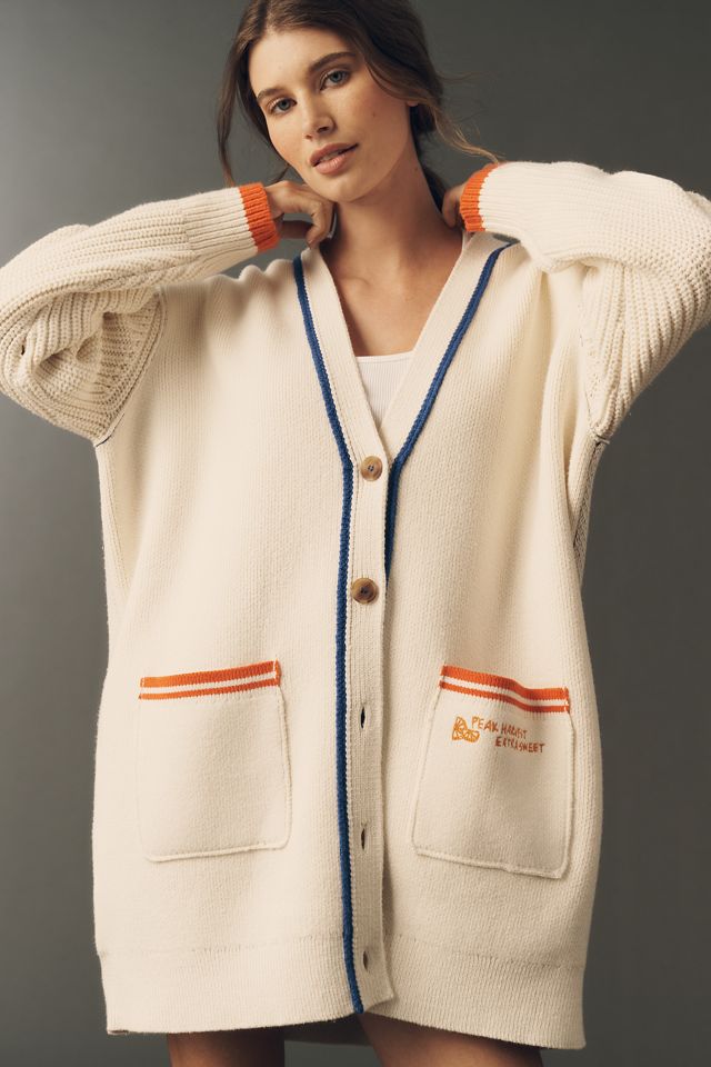 the virgins セーター Maeve Short-Sleeve Crew-Neck Veggie Motif Graphic Sweater