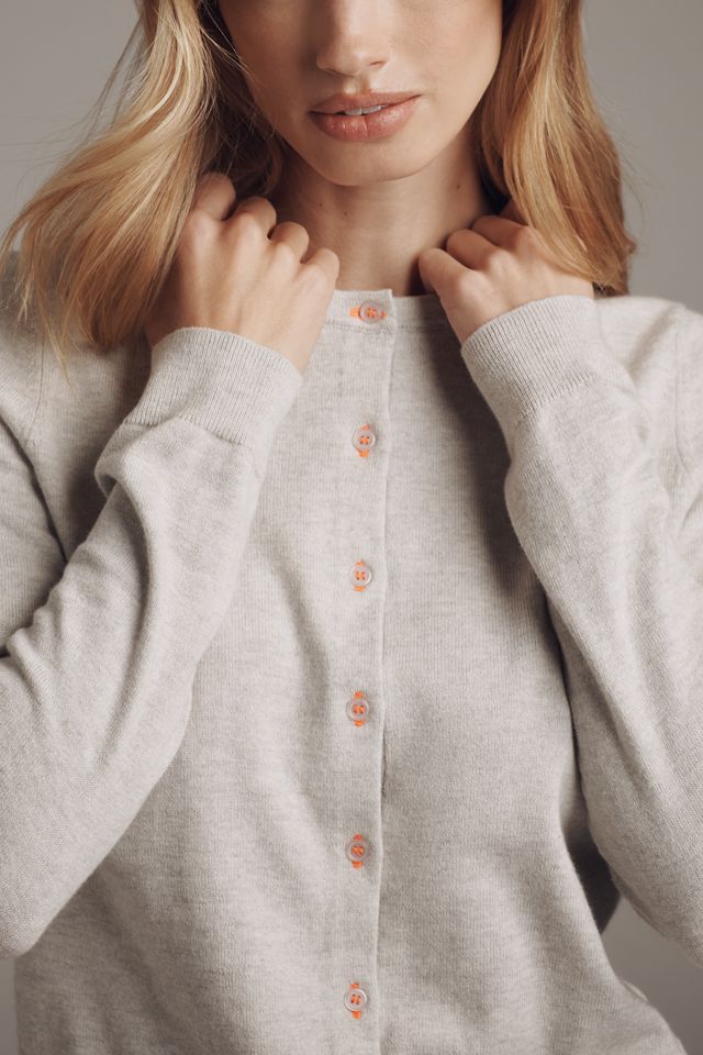 The Juliet Crew-Neck Cardigan: Cotton Blend Edition #3