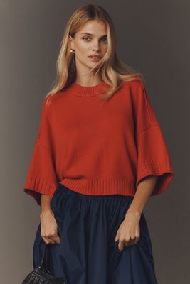 The Goldie Cotton Crew-Neck Sweater