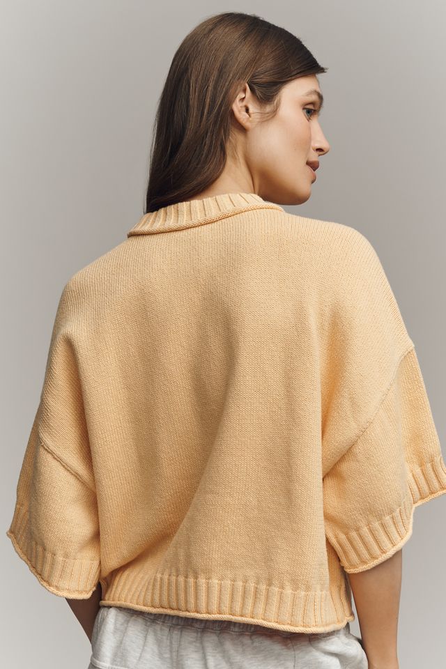 By Anthropologie Goldie 100% Cotton Sweater #3