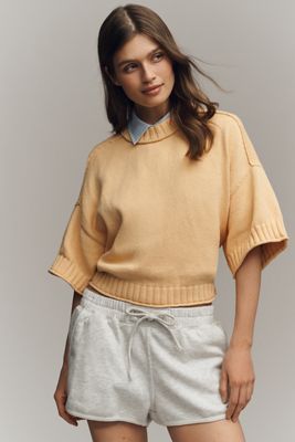 By Anthropologie Goldie 100% Cotton Sweater