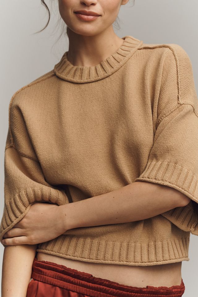 By Anthropologie Goldie 100% Cotton Sweater #2