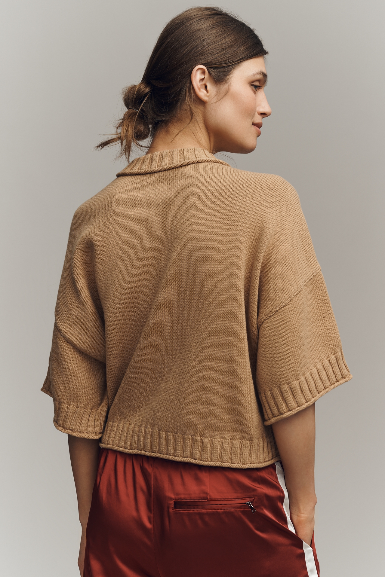 By Anthropologie Goldie 100% Cotton Sweater