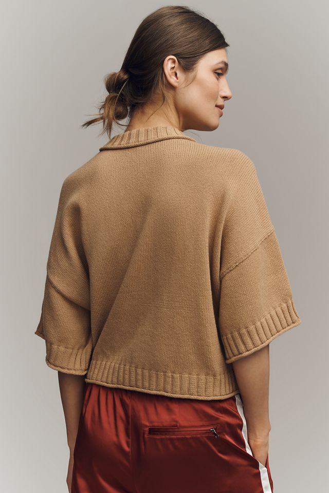 By Anthropologie Goldie 100% Cotton Sweater #3