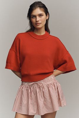 By Anthropologie Goldie 100% Cotton Sweater