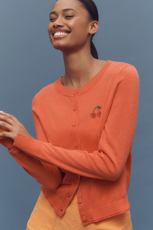 Maeve Icon Crew-Neck Cardigan Sweater #3