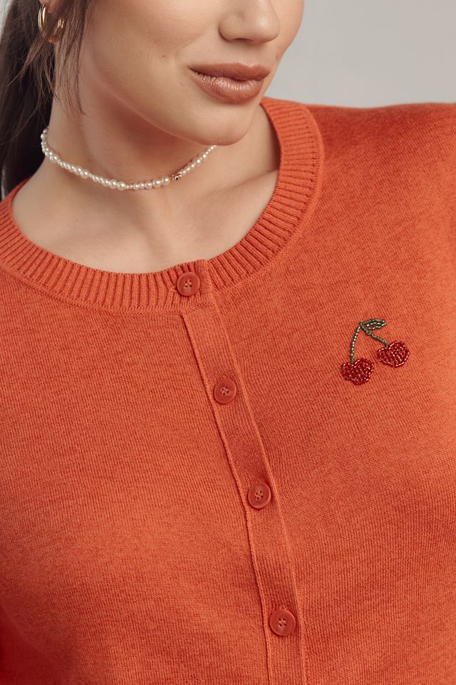 Maeve Icon Crew-Neck Cardigan Sweater #6