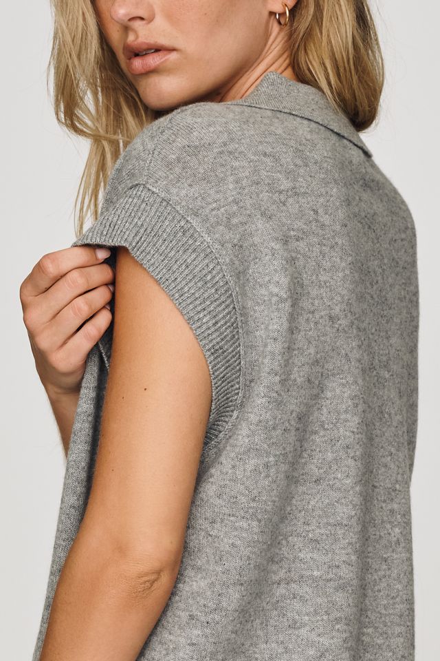 Jensen Cashmere Muscle Tank by Pilcro #2