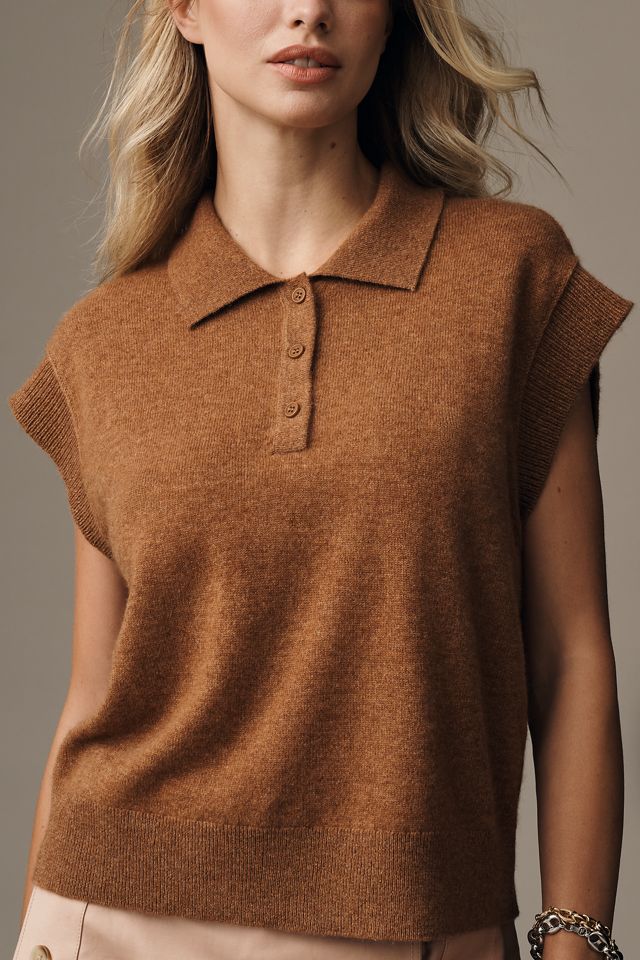 The Jensen Cashmere Muscle Tank by Pilcro #3