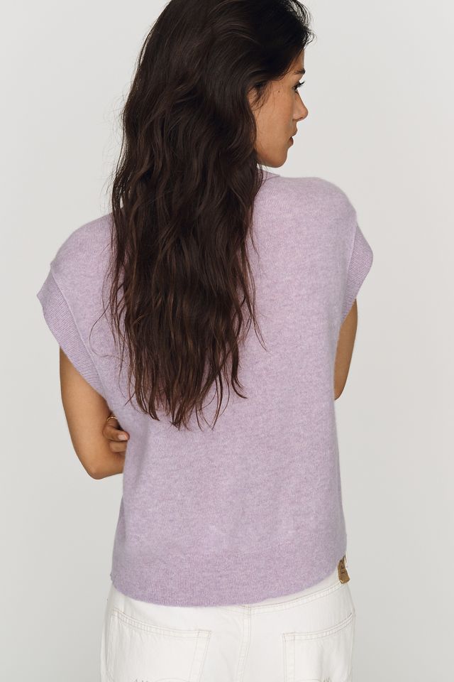 Pilcro Jensen 100% Cashmere Muscle Sweater Tank #2