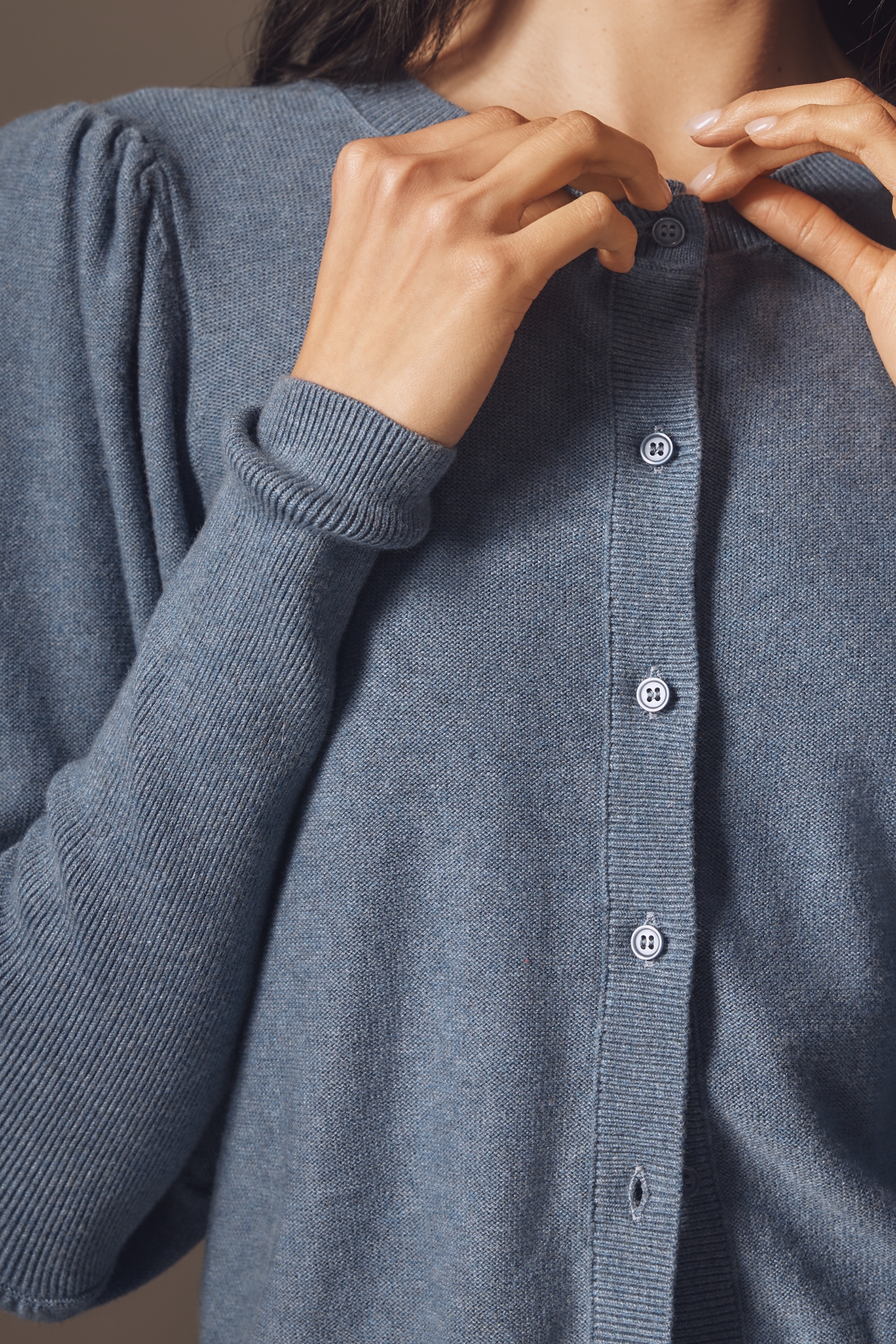 By Anthropologie Lightweight Cotton Cardigan Sweater