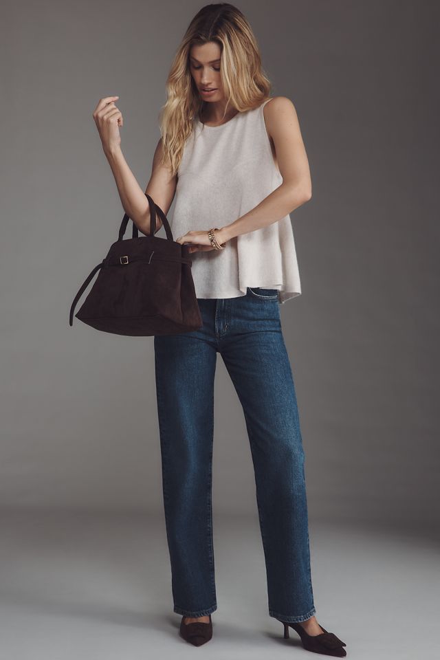 By Anthropologie Cashmere Crew-Neck Swing Tank #2