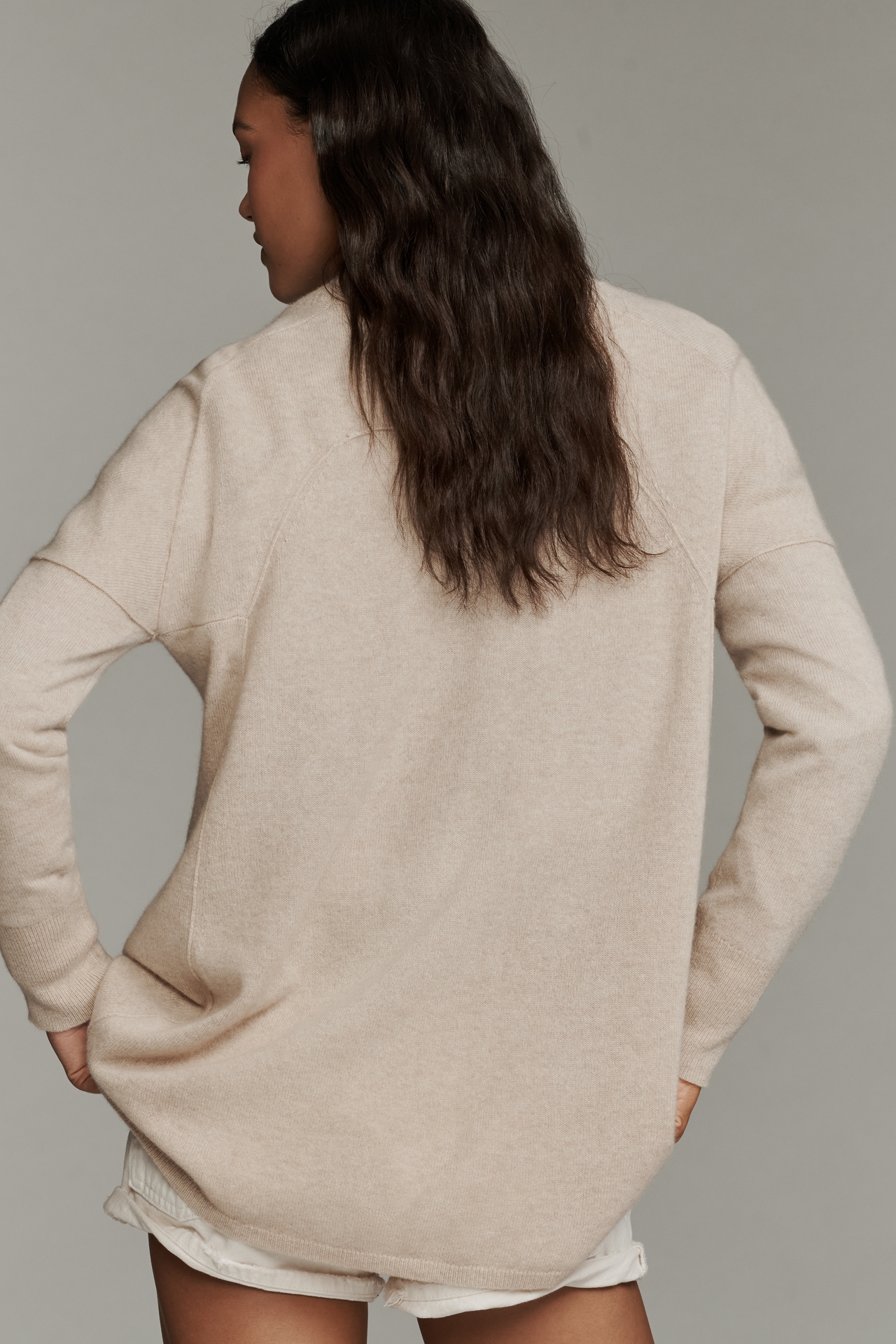Pilcro Cashmere Cardigan Sweater