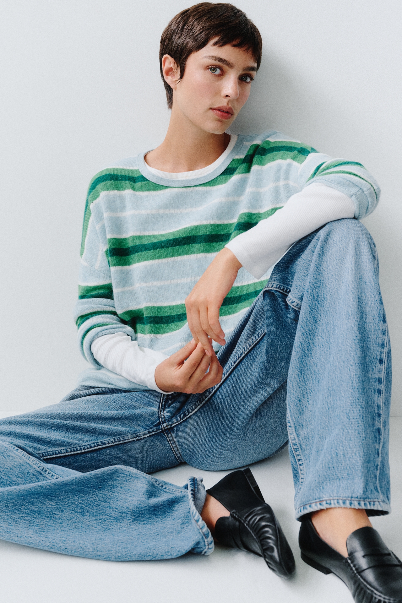 Maeve Relaxed Cashmere Sweater