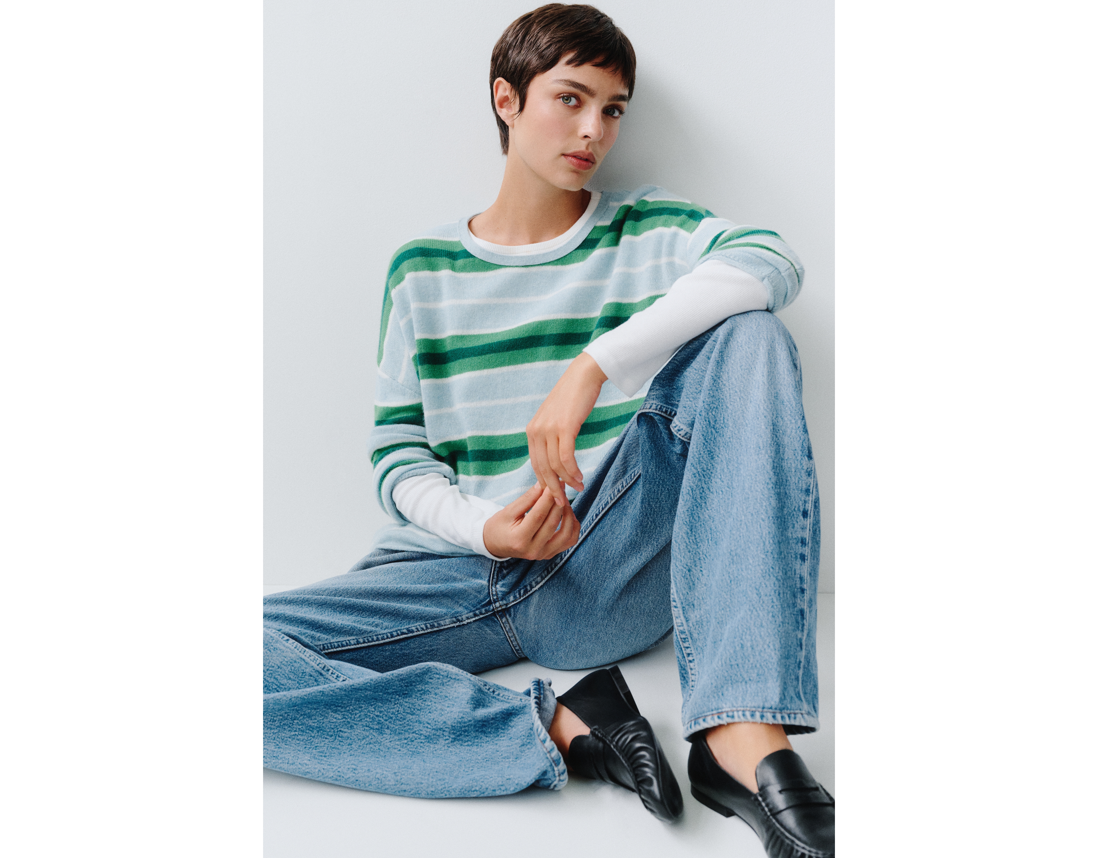 Maeve Relaxed 100% Cashmere Sweater
