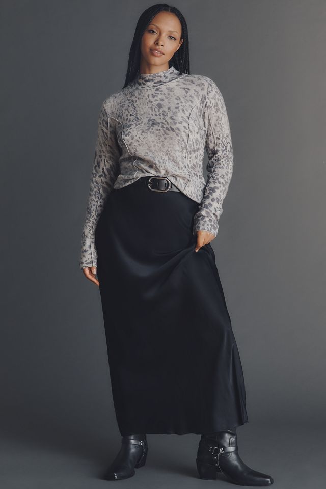 Pilcro Mock-Neck Cashmere Sweater #6