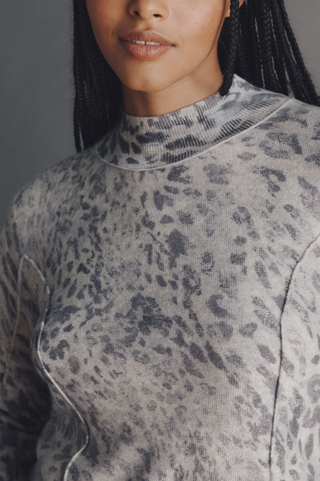 Pilcro Mock-Neck Cashmere Sweater #7