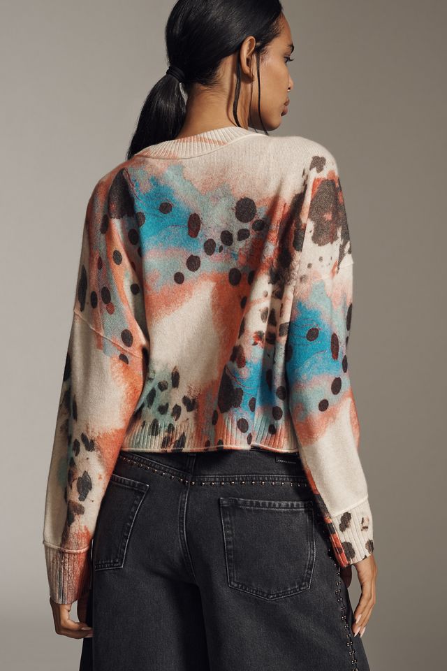 By Anthropologie Cashmere Crew-Neck Sweater #1