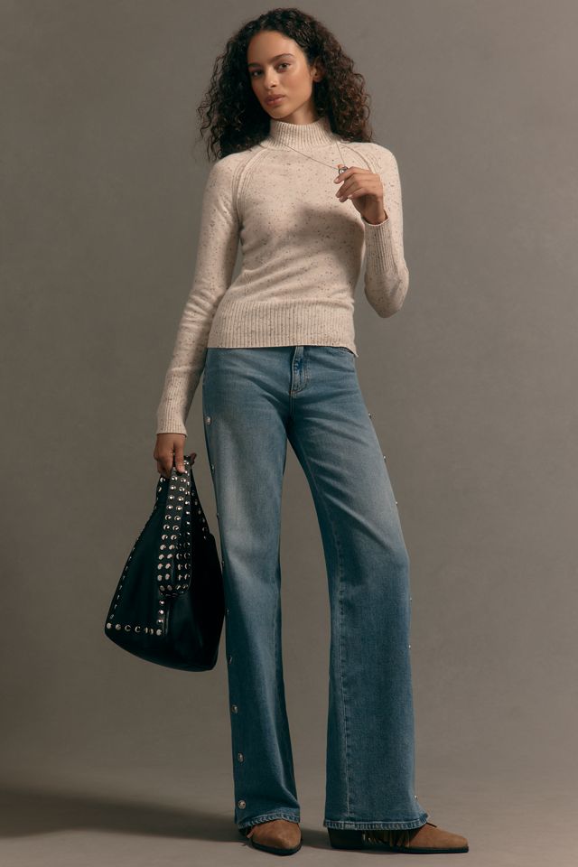 Maeve Cashmere Turtleneck Sweater #2