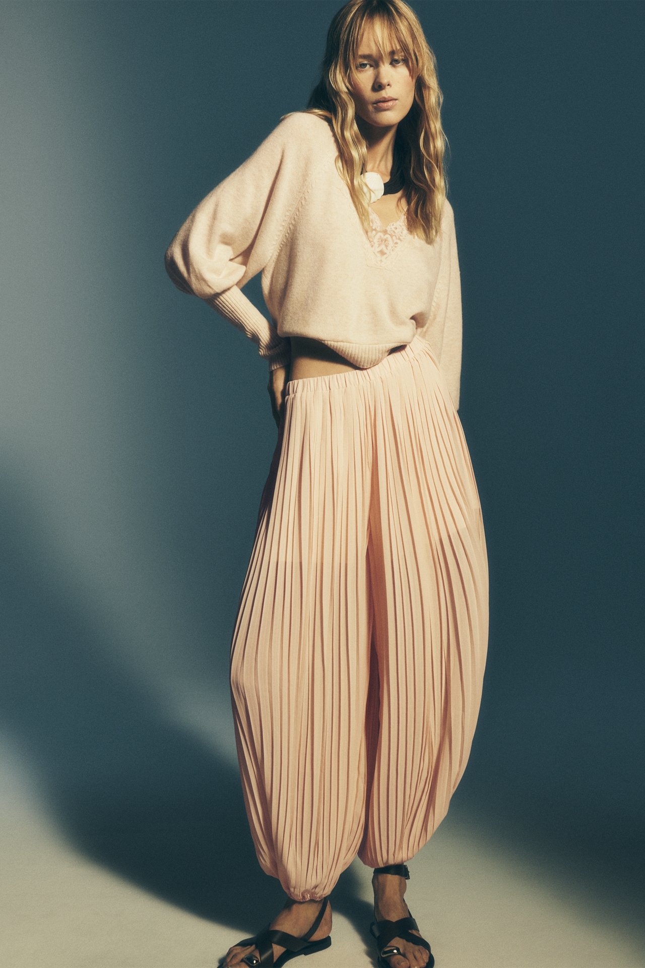 By Anthropologie Cashmere & Wool V-Neck Sweater