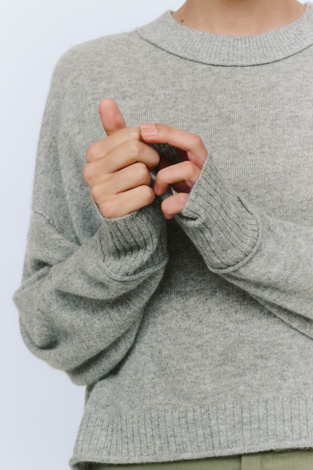 By Anthropologie Goldie 100% Cashmere Long Sleeve Sweater #2