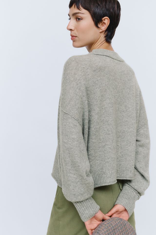 By Anthropologie Goldie 100% Cashmere Long Sleeve Sweater #3