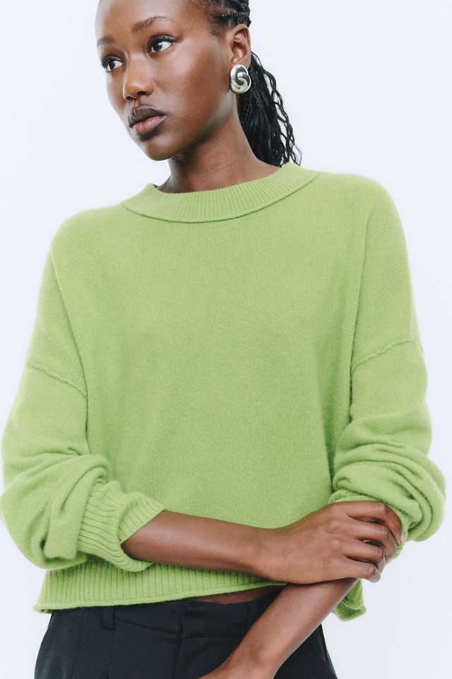 By Anthropologie Goldie 100% Cashmere Long Sleeve Sweater #3