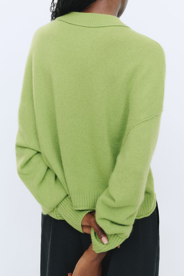 By Anthropologie Goldie 100% Cashmere Long Sleeve Sweater #5