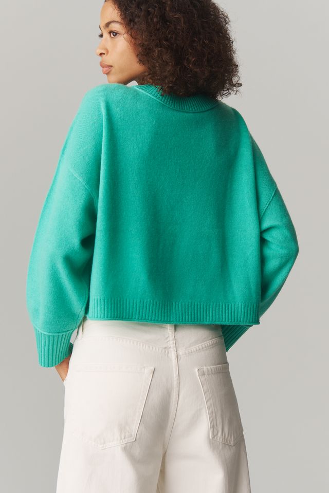 The Goldie Cashmere Long-Sleeve Crew-Neck Sweater #2