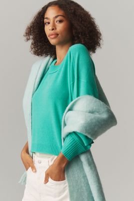 The Goldie Cashmere Long-Sleeve Crew-Neck Sweater