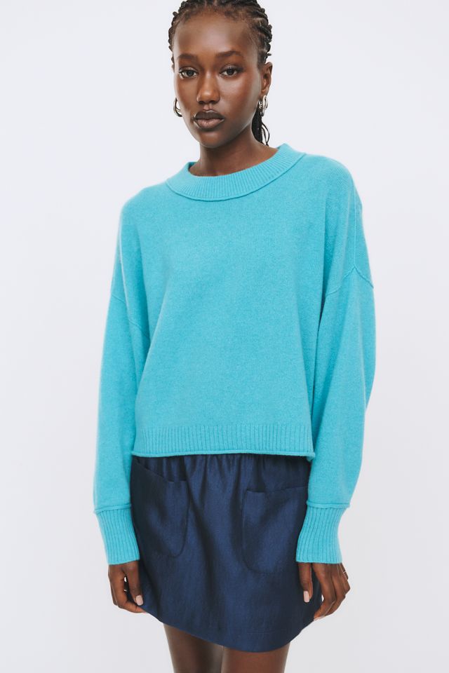 By Anthropologie Goldie 100% Cashmere Long Sleeve Sweater #3