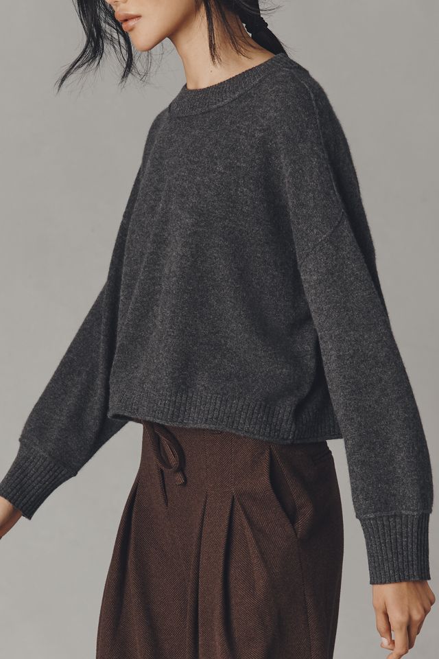 Der Goldie Kaschmir Langarm-Pullover mit Rundhalsausschnitt #3