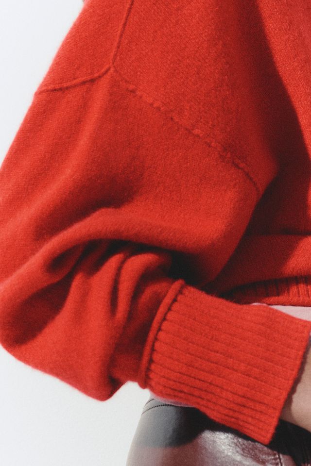 By Anthropologie Goldie 100% Cashmere Long Sleeve Sweater #4