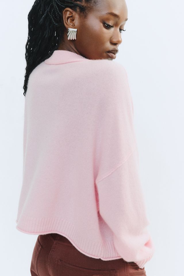 By Anthropologie Goldie 100% Cashmere Long-Sleeve Crew-Neck Sweater #2