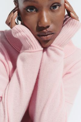 By Anthropologie Goldie 100% Cashmere Long Sleeve Sweater