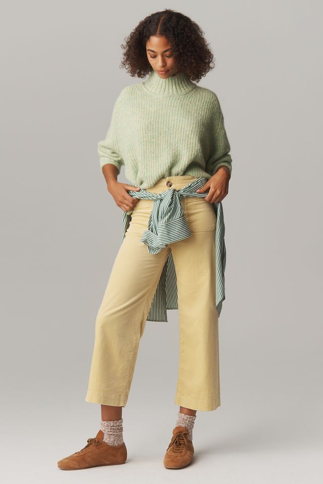 Pilcro Mock-Neck Chunky Sweater #3